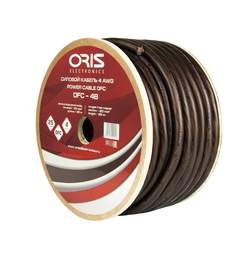 Силовой кабель Oris OFC-4B