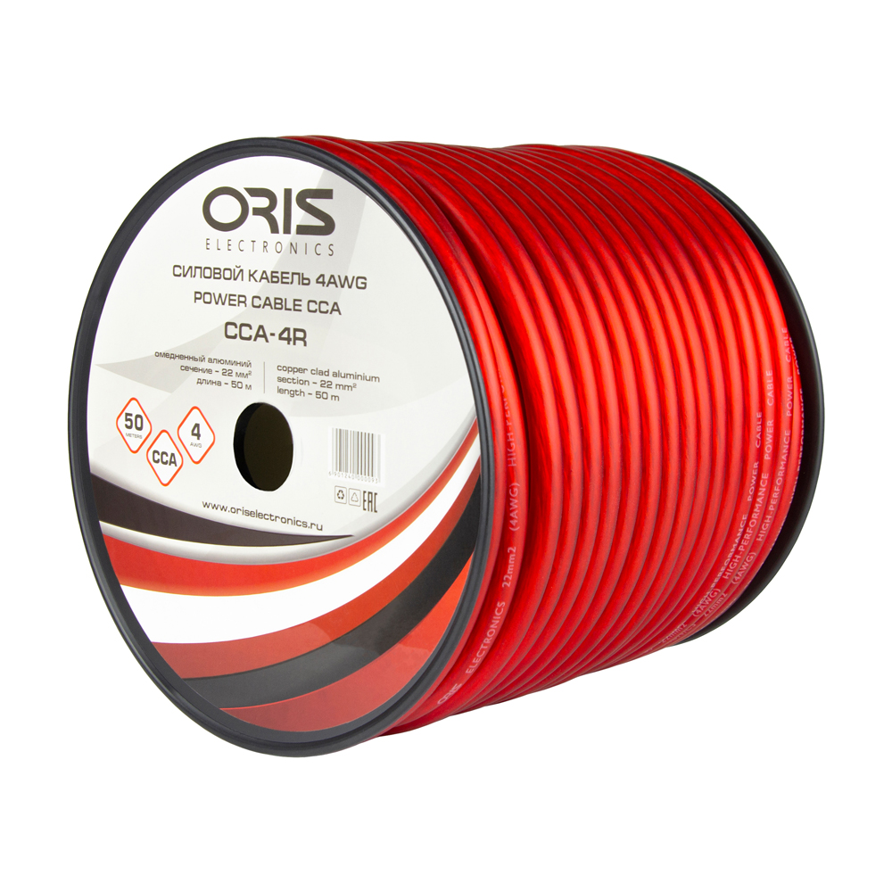 Силовой кабель Oris CCA-4R