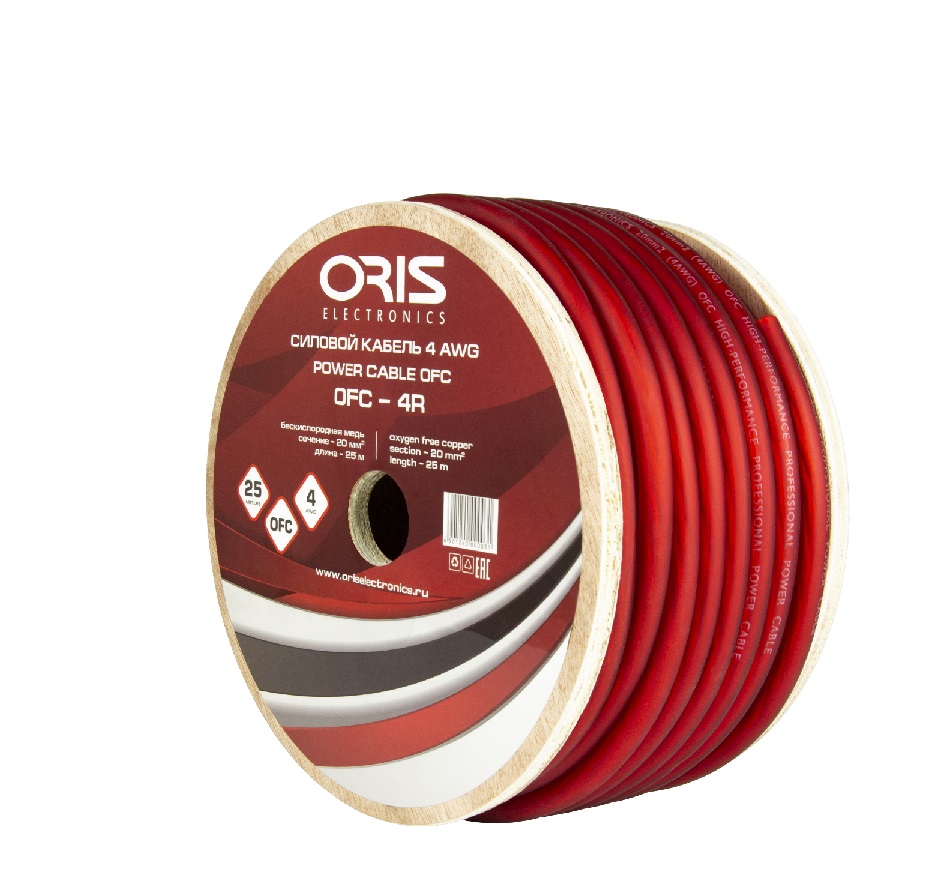 Силовой кабель Oris OFC-4R
